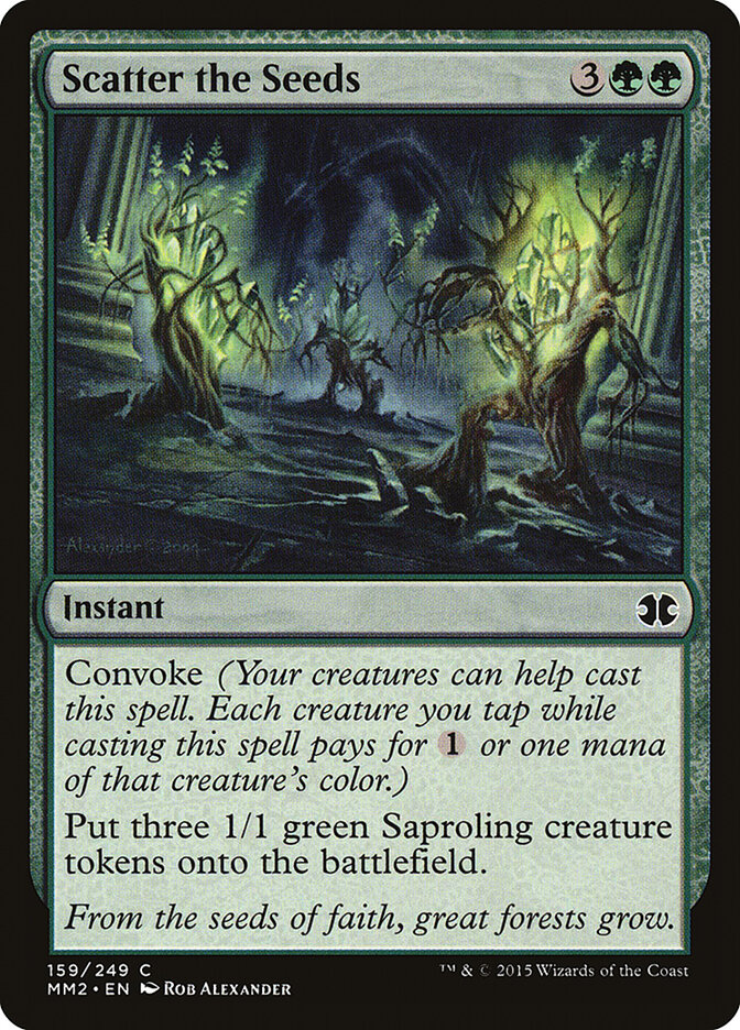Scatter the Seeds card front