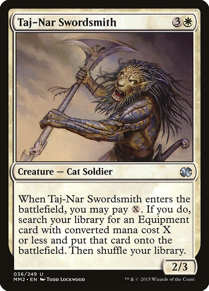Taj-Nar Swordsmith card front
