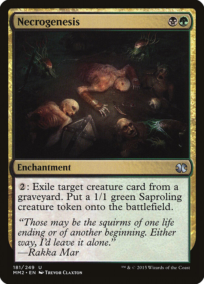 Necrogenesis card front