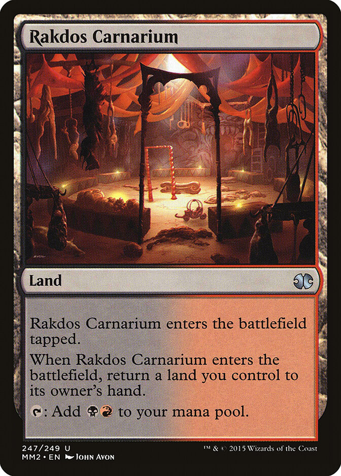 Rakdos Carnarium card front