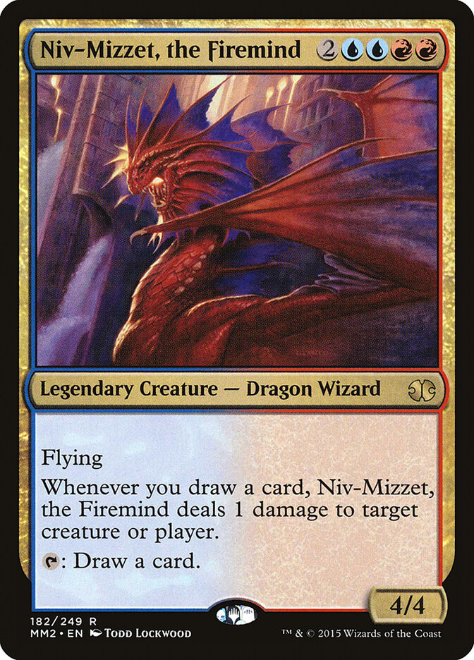 Niv-Mizzet, the Firemind card front
