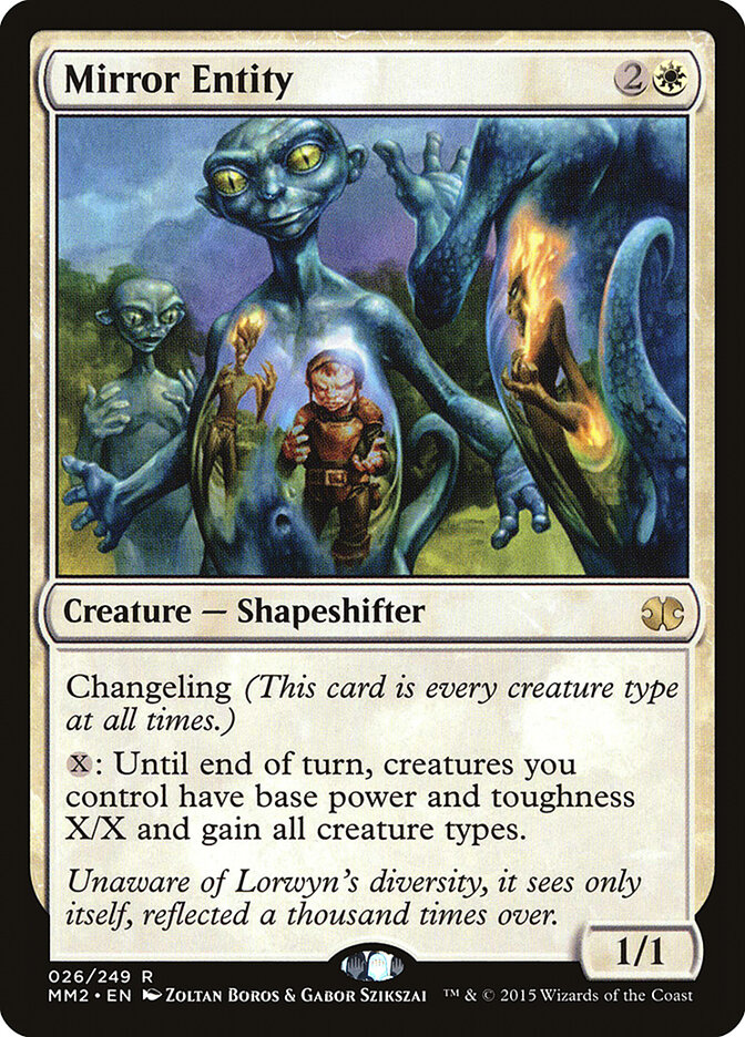 Mirror Entity card front