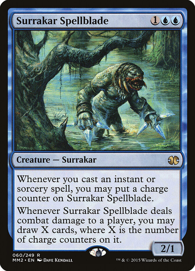 Surrakar Spellblade card front