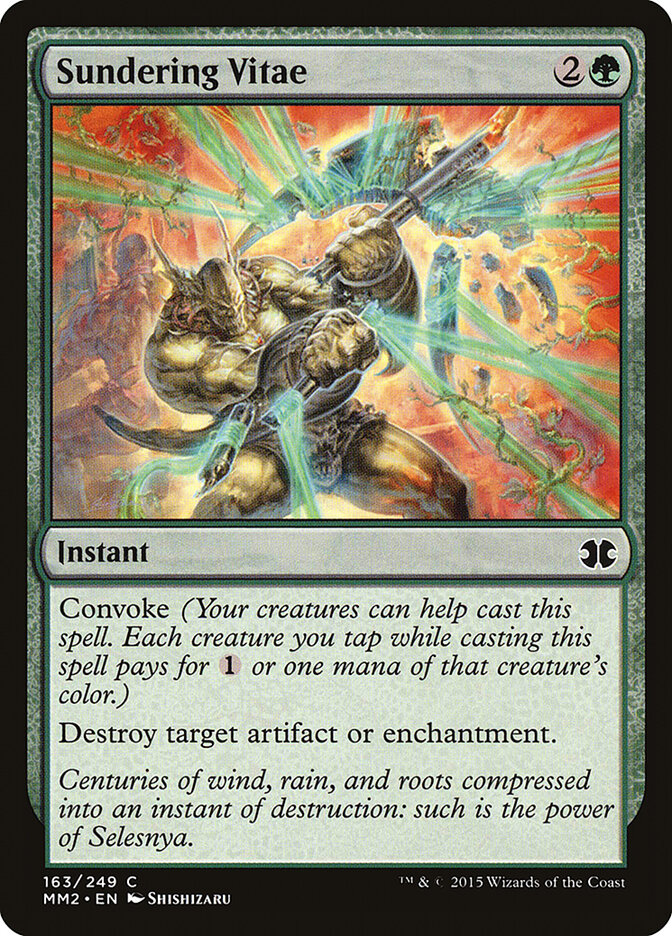 Sundering Vitae card front