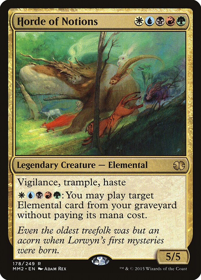 Horde of Notions card front