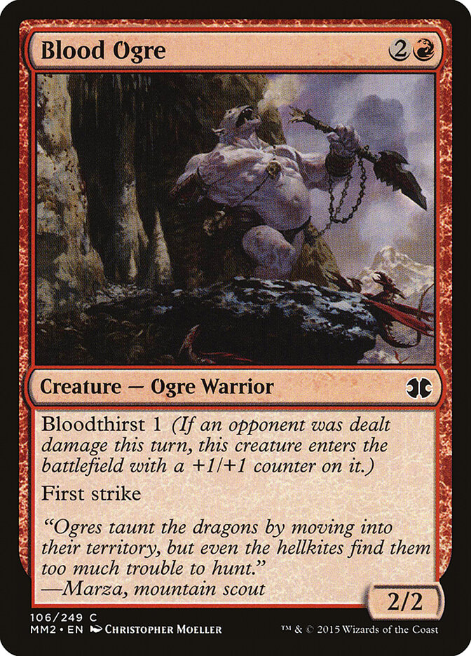 Blood Ogre card front