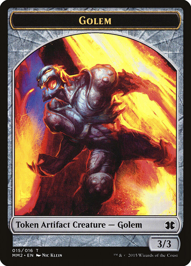 Golem card front