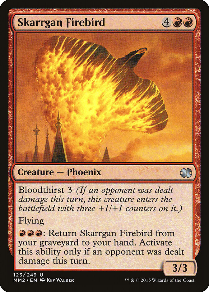 Skarrgan Firebird card front