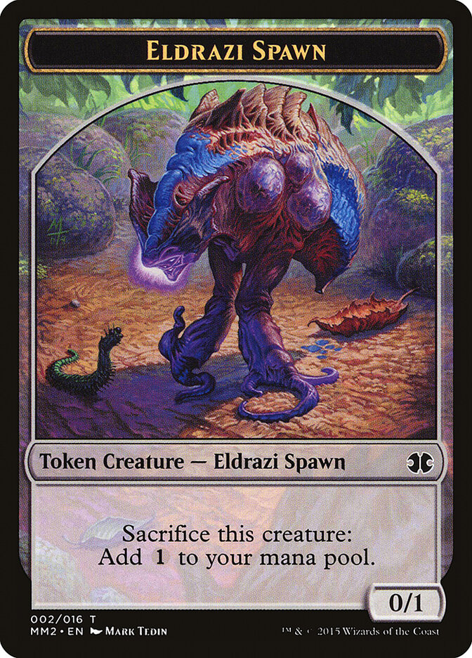 Eldrazi Spawn card front