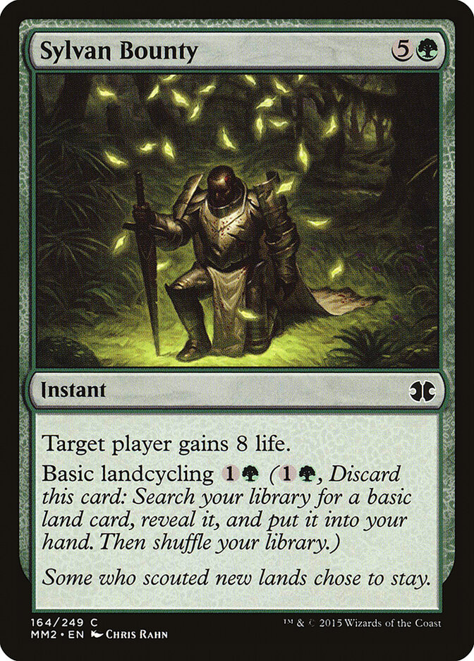 Sylvan Bounty card front