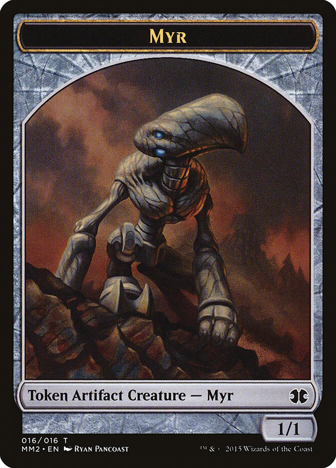 Myr card front