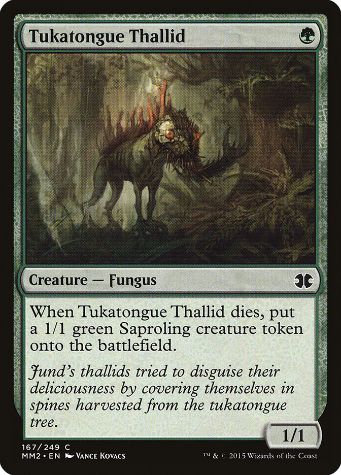 Tukatongue Thallid card front