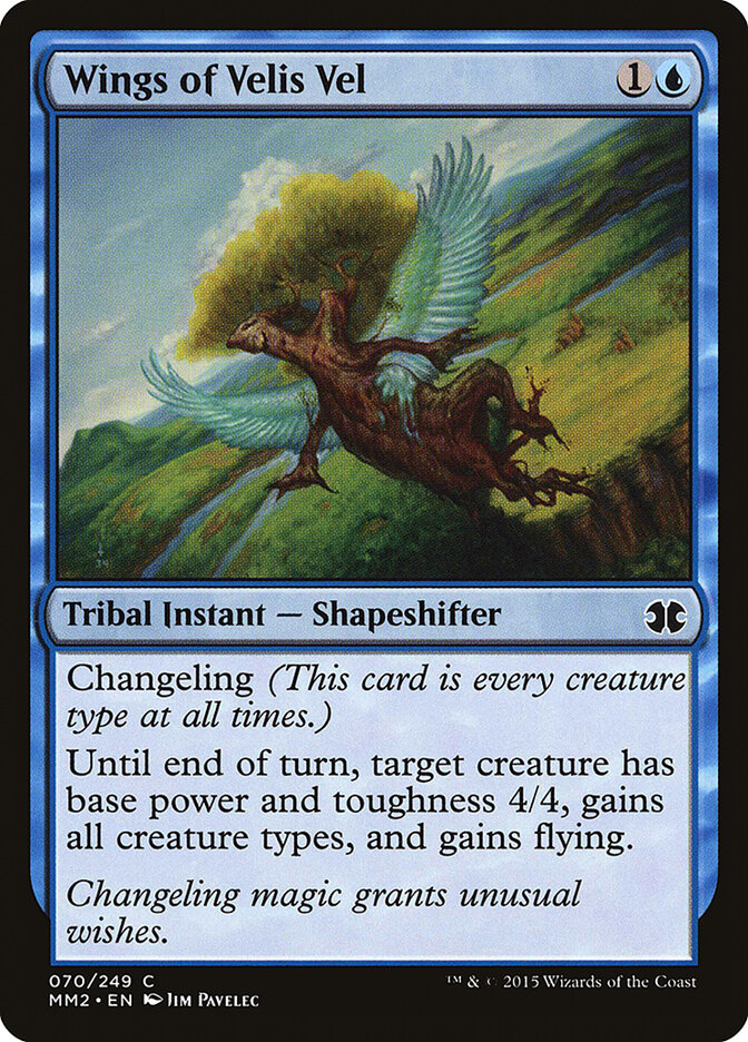 Wings of Velis Vel card front