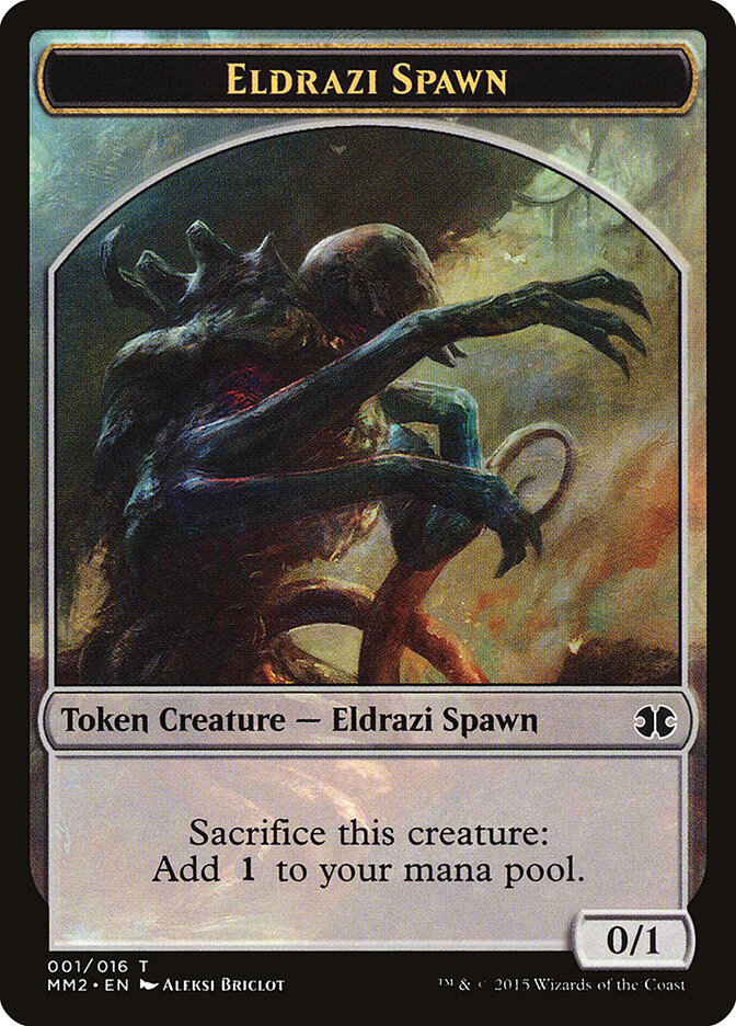Eldrazi Spawn card front