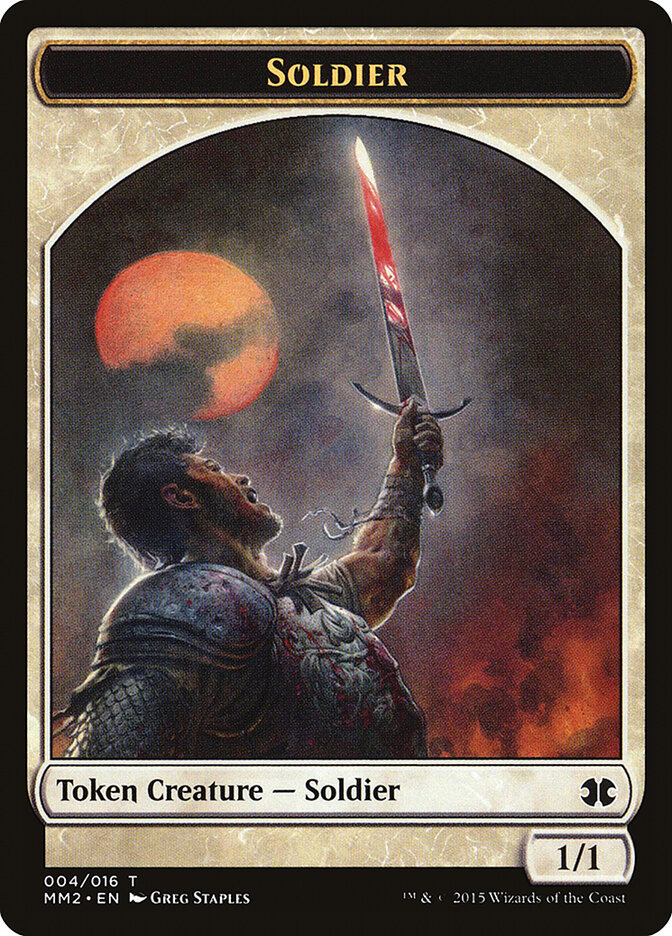 Soldier card front