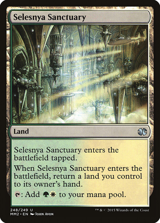 Selesnya Sanctuary card front