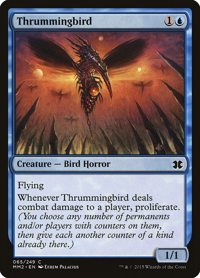 Thrummingbird card front