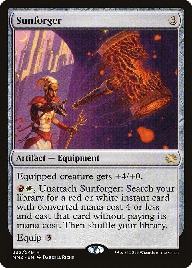 Sunforger card front