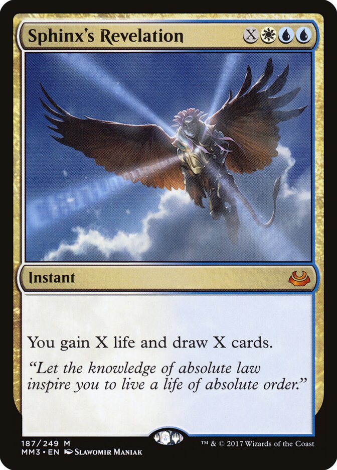 Sphinx's Revelation card front