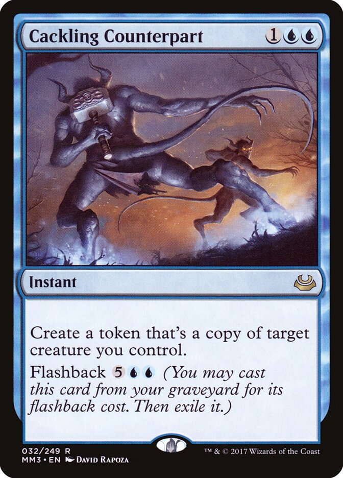 Cackling Counterpart card front