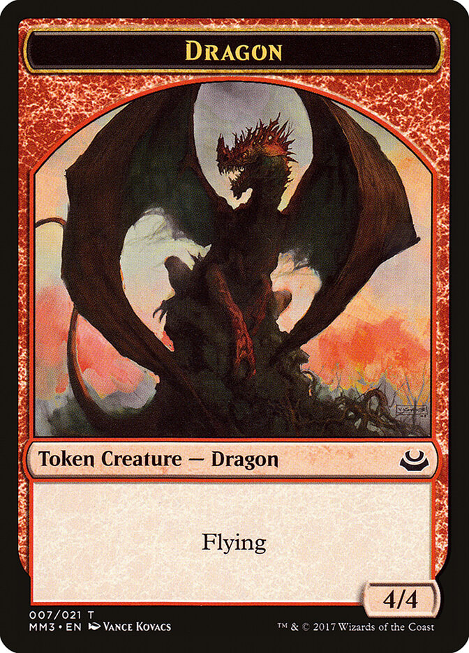 Dragon card front