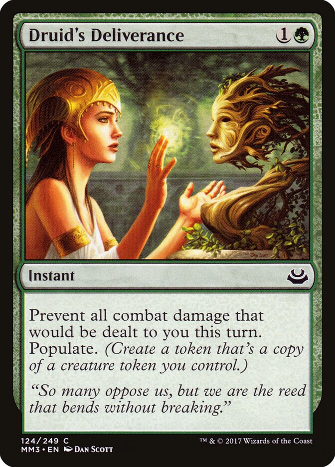 Druid's Deliverance card front