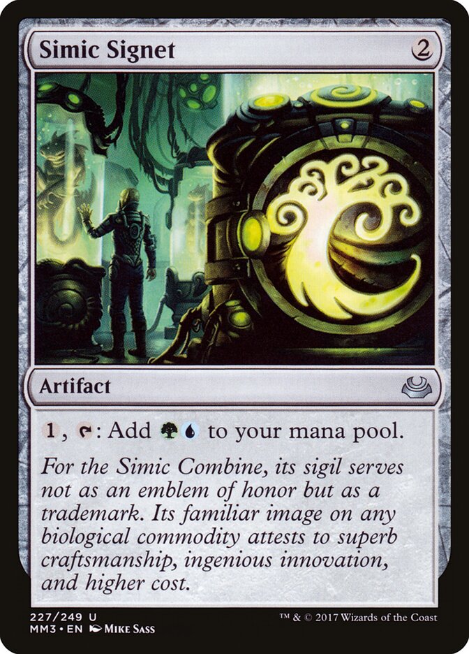 Simic Signet card front