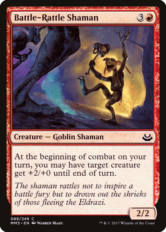 Battle-Rattle Shaman card front