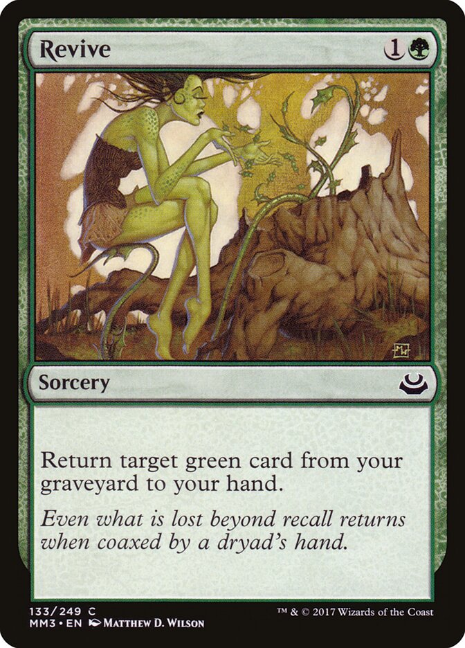 Revive card front