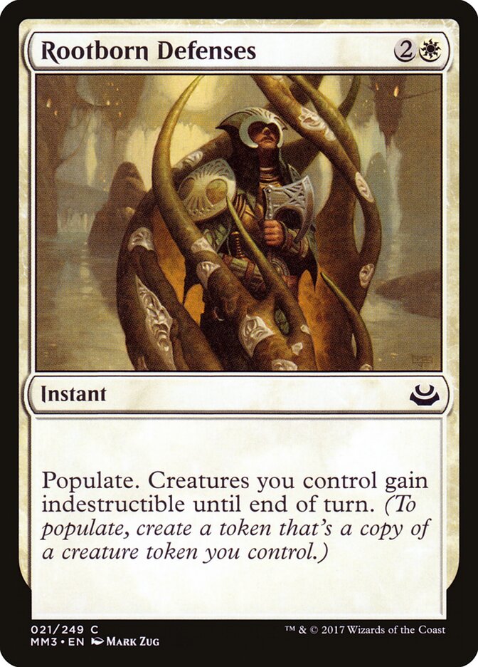 Rootborn Defenses card front
