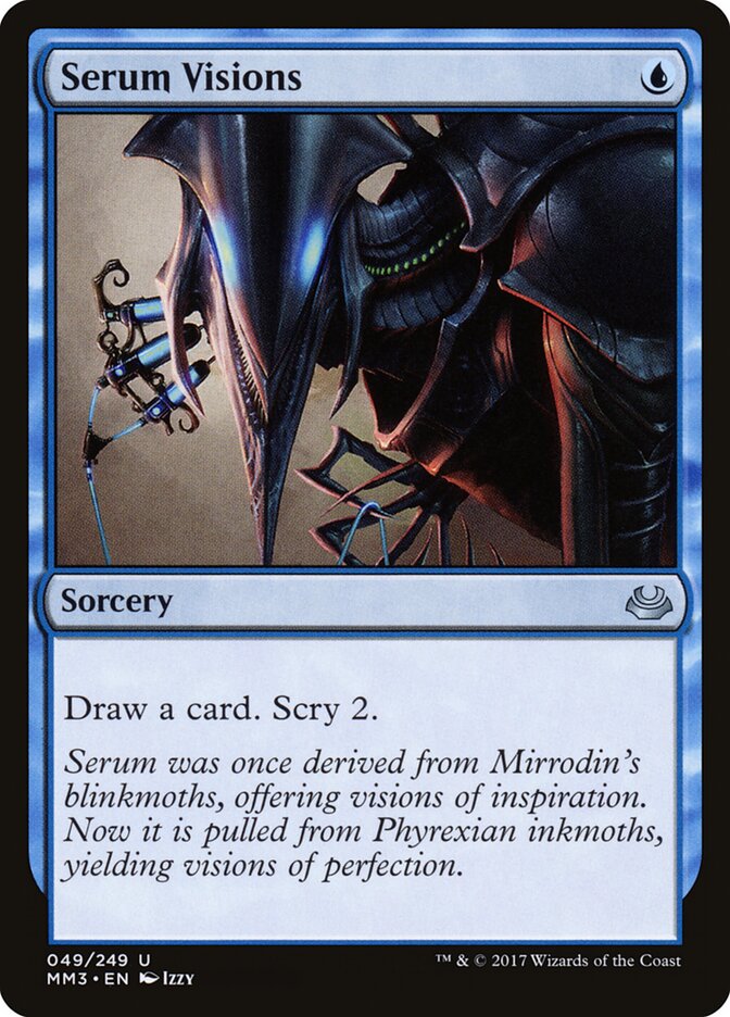 Serum Visions card front