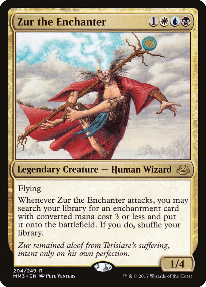 Zur the Enchanter card front
