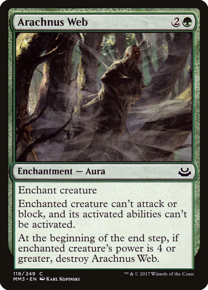 Arachnus Web card front
