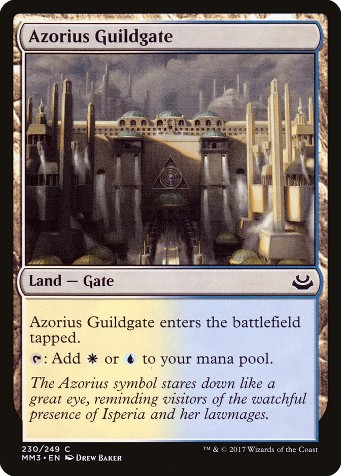 Azorius Guildgate card front