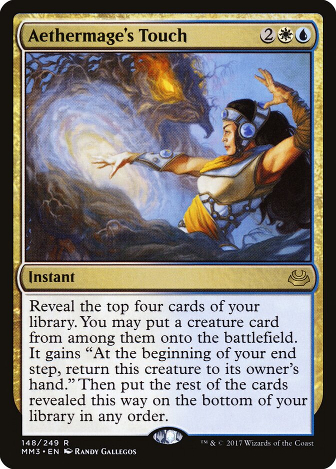 Aethermage's Touch card front