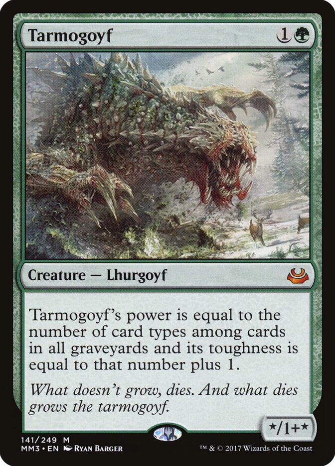 Tarmogoyf card front
