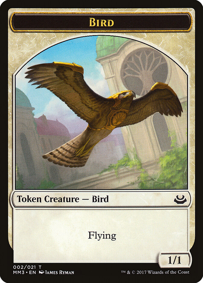Bird card front