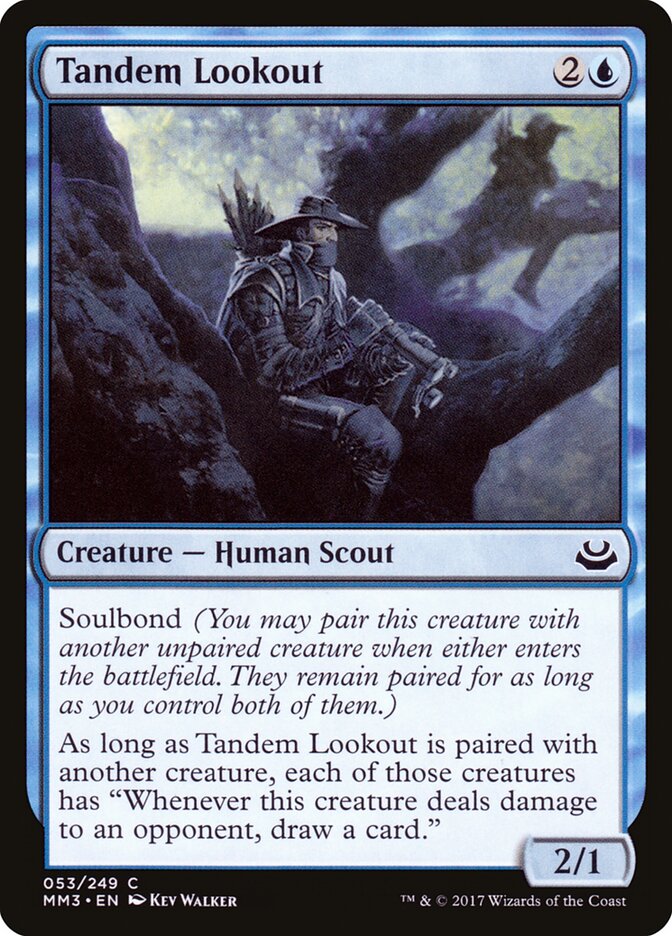 Tandem Lookout card front