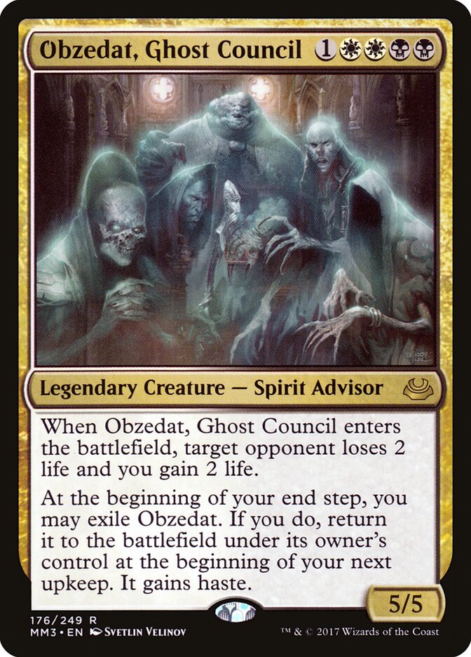 Obzedat, Ghost Council card front