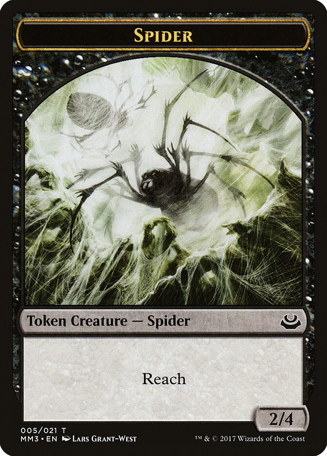 Spider card front