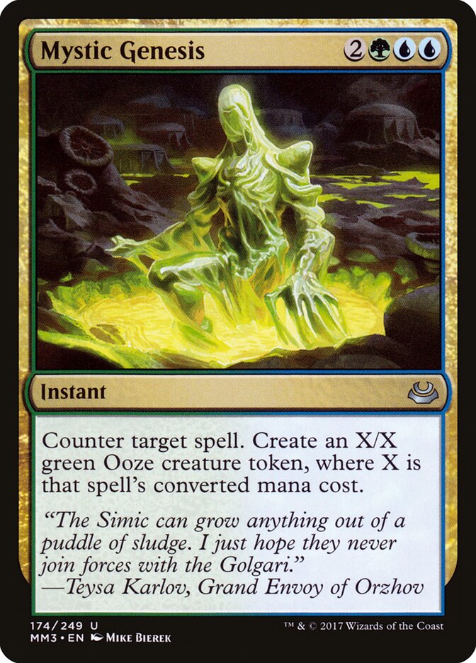 Mystic Genesis card front