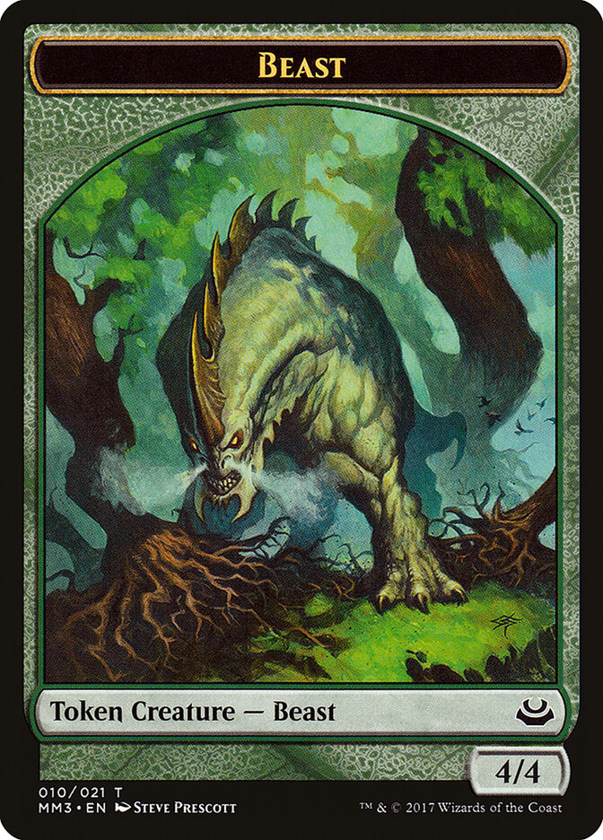 Beast card front