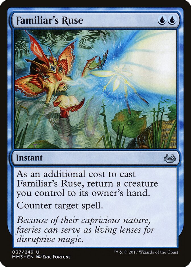 Familiar's Ruse card front