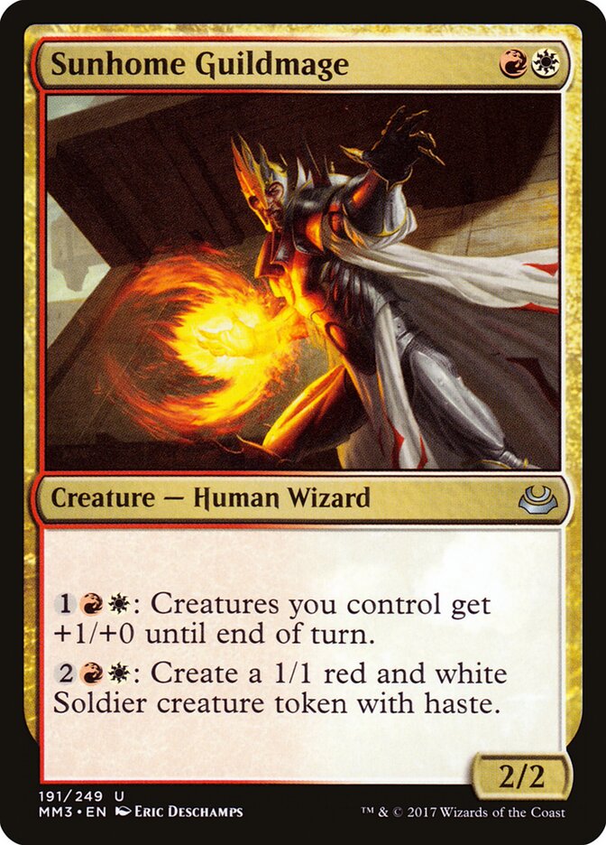 Sunhome Guildmage card front