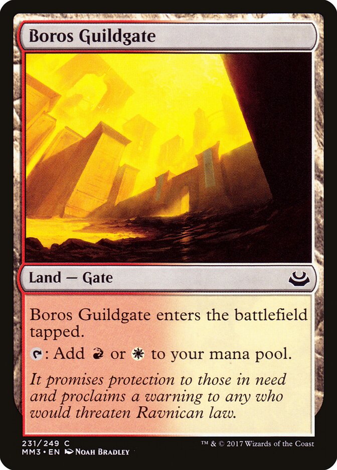 Boros Guildgate card front