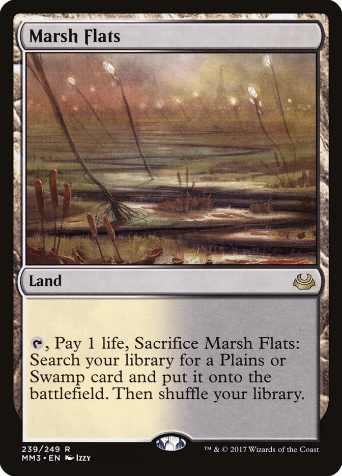 Marsh Flats card front