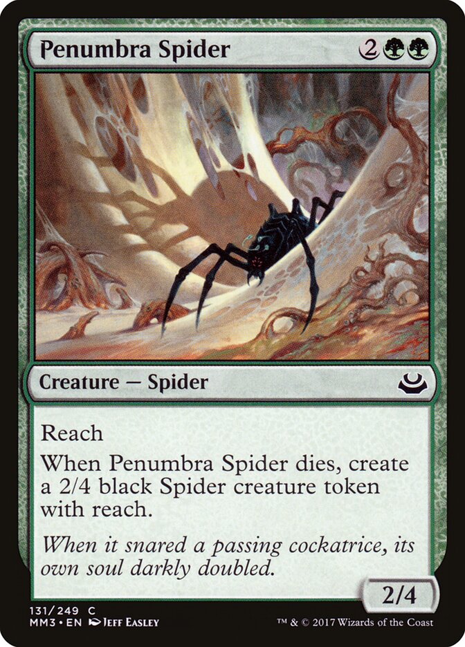 Penumbra Spider card front