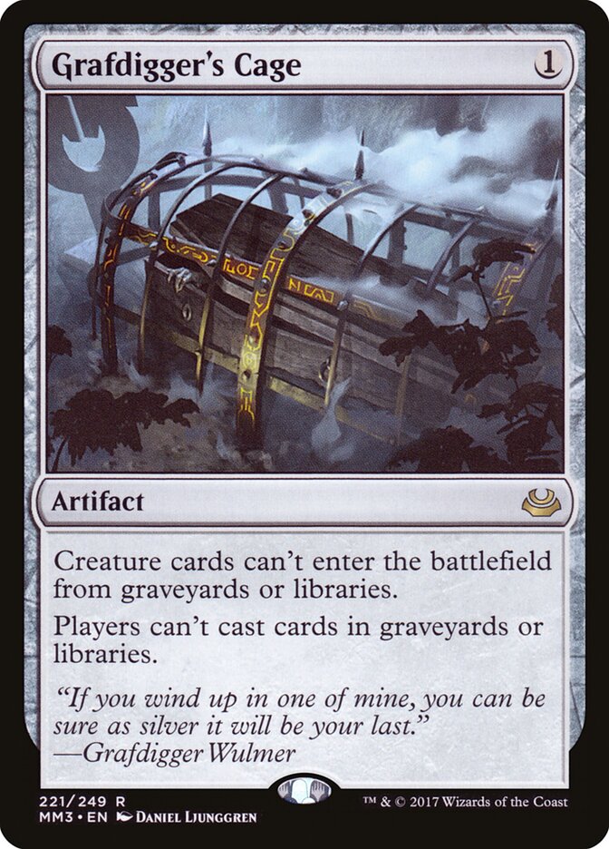 Grafdigger's Cage card front
