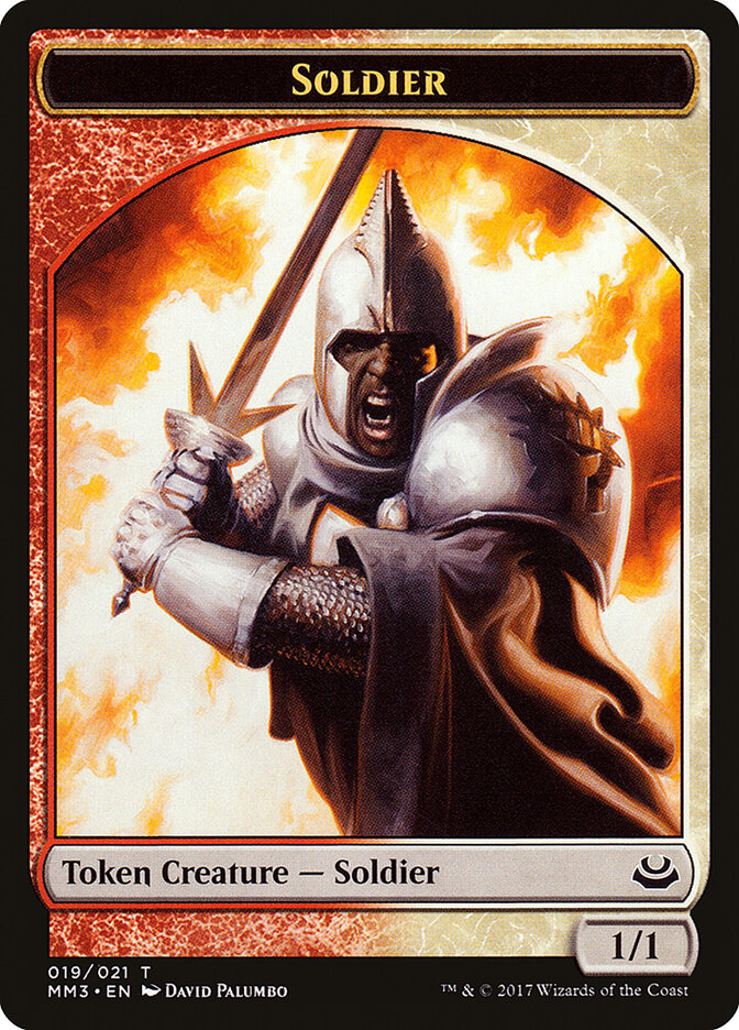 Soldier card front