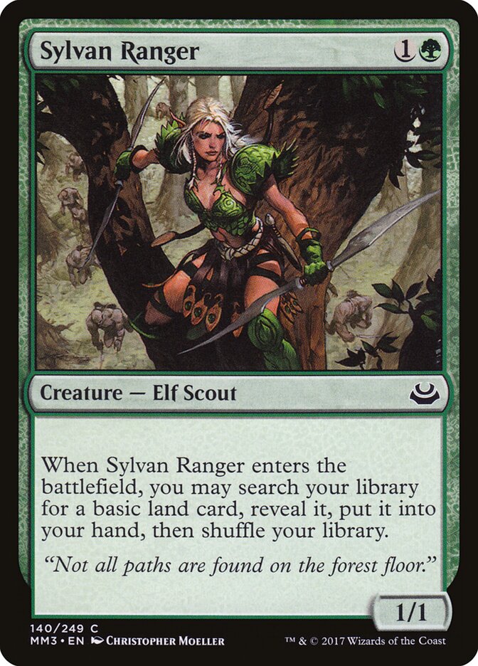 Sylvan Ranger card front